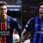 PSG vs Inter Milan Lineups