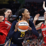 indiana fever vs washington mystics match player stats