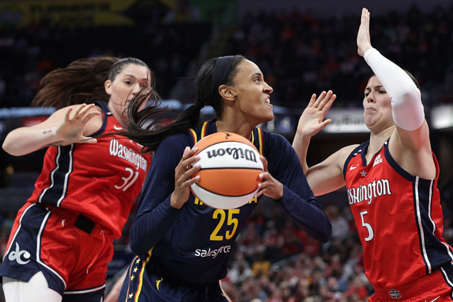 indiana fever vs washington mystics match player stats